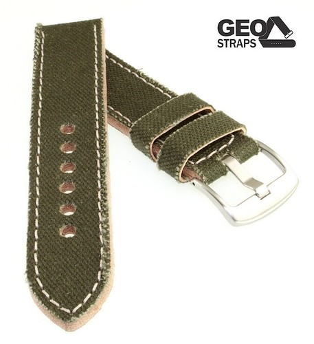 Geo straps canvas uhrenarmband - geo-straps,