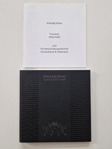 Officine panerai jahrgang - panerai, 2005