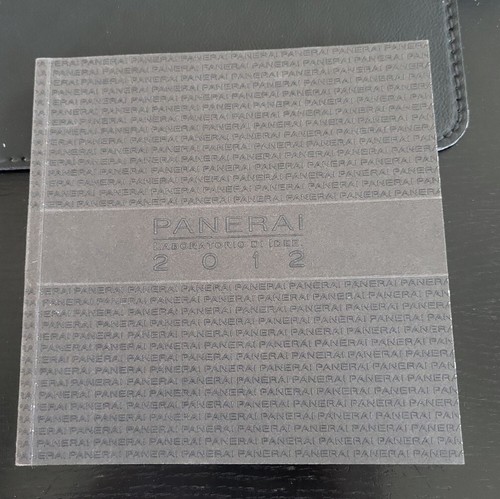 Panerai katalog catalogue 2012 - katalog,